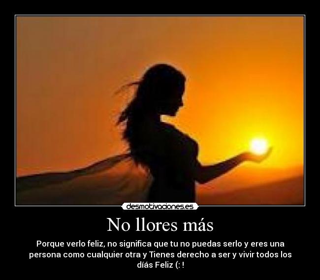 No llores más - 