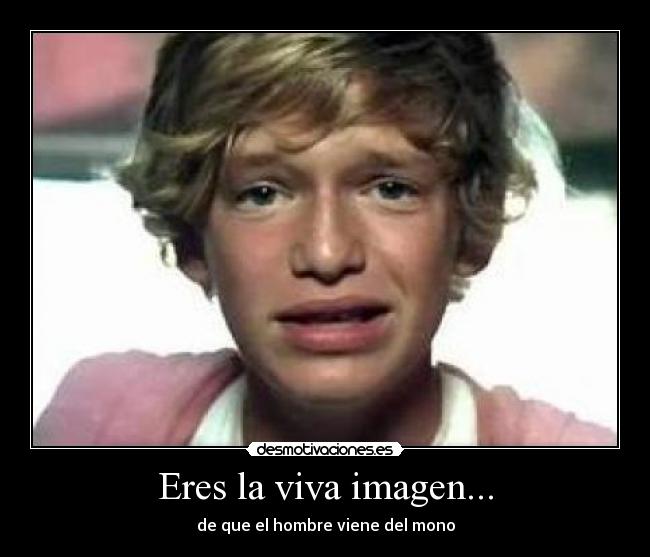 Eres la viva imagen... -