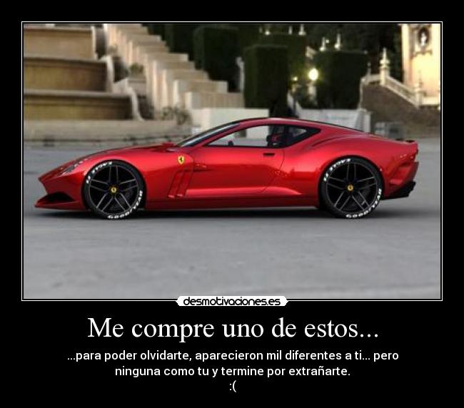Me compre uno de estos... -