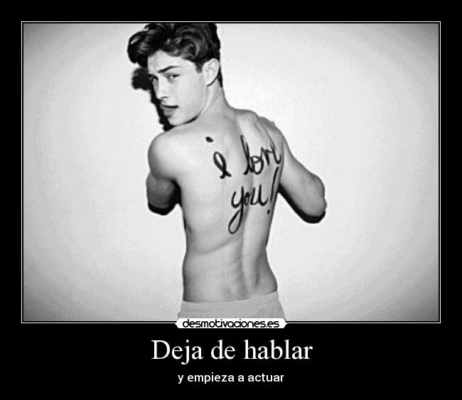Deja de hablar - 