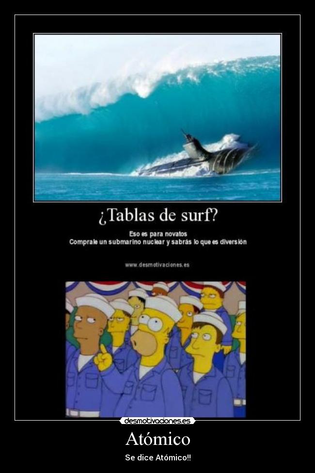 Atómico - Se dice Atómico!!