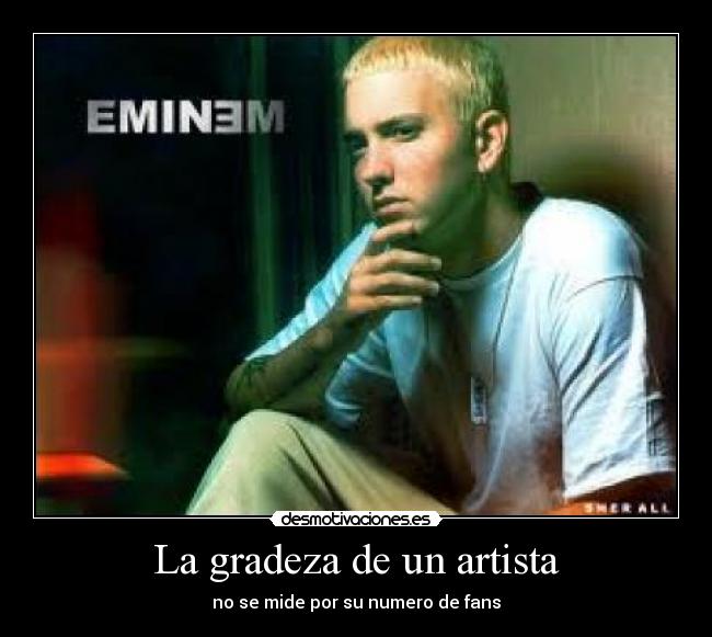 La gradeza de un artista -