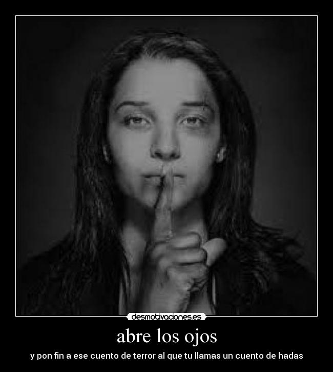 abre los ojos -