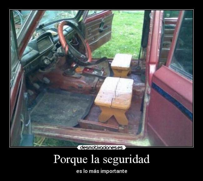 Porque la seguridad - 