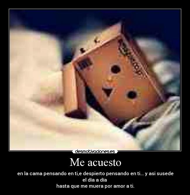Me acuesto - 