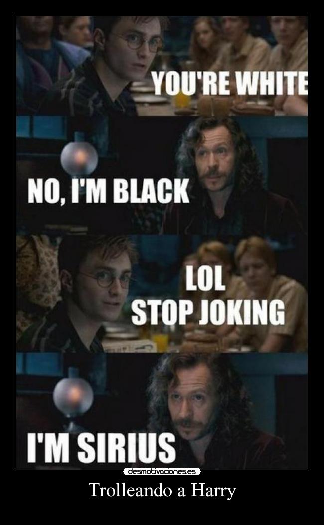 Trolleando a Harry -