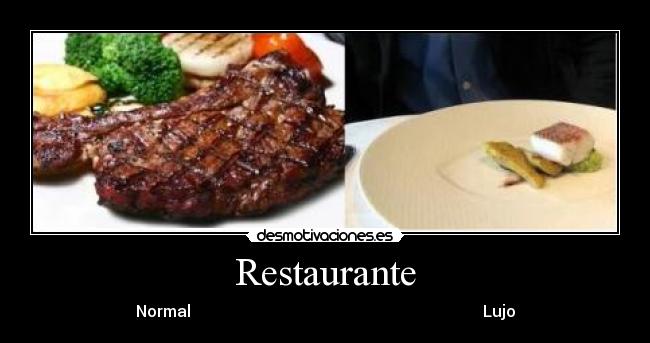 Restaurante - Normal Lujo