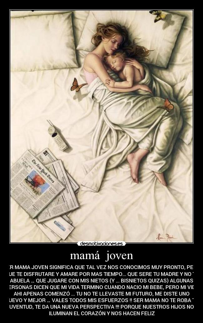 mamá  joven - 