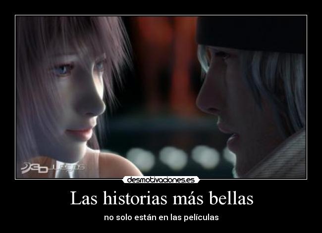 carteles historias bellas peliculas final fantasy xiii desmotivaciones