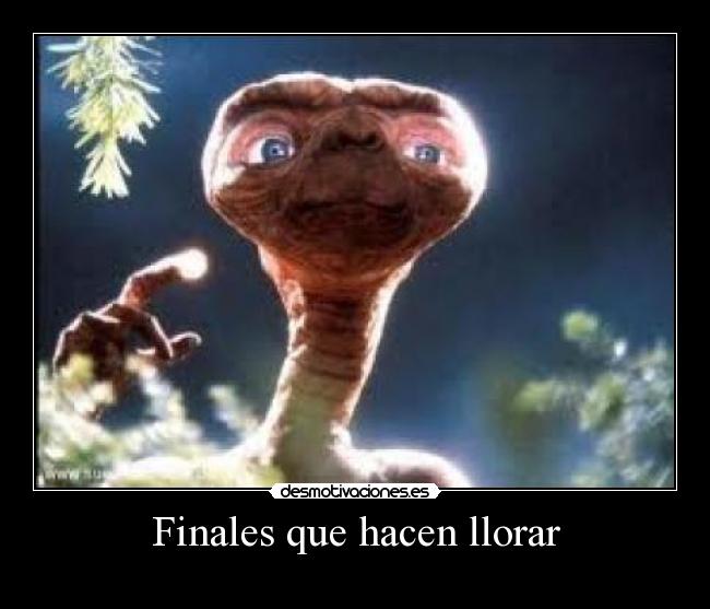 Finales que hacen llorar - 