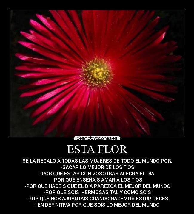ESTA FLOR -