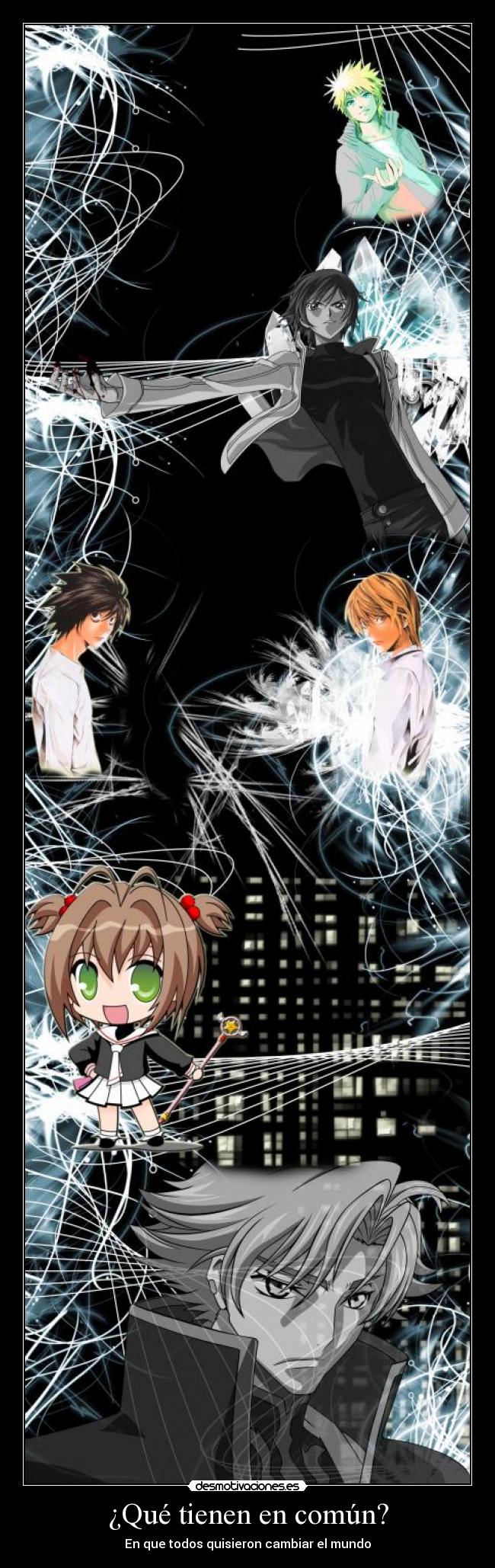 ¿Qué tienen en común? - En que todos quisieron cambiar el mundo