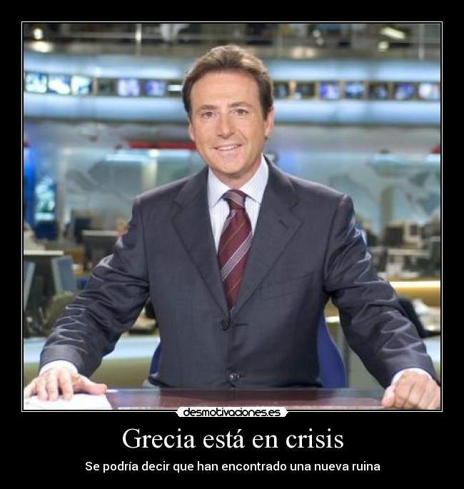Grecia está en crisis - Se podría decir que han encontrado una nueva ruina
