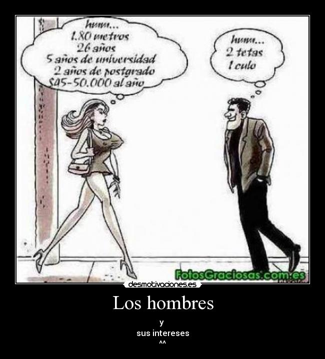 Los hombres -