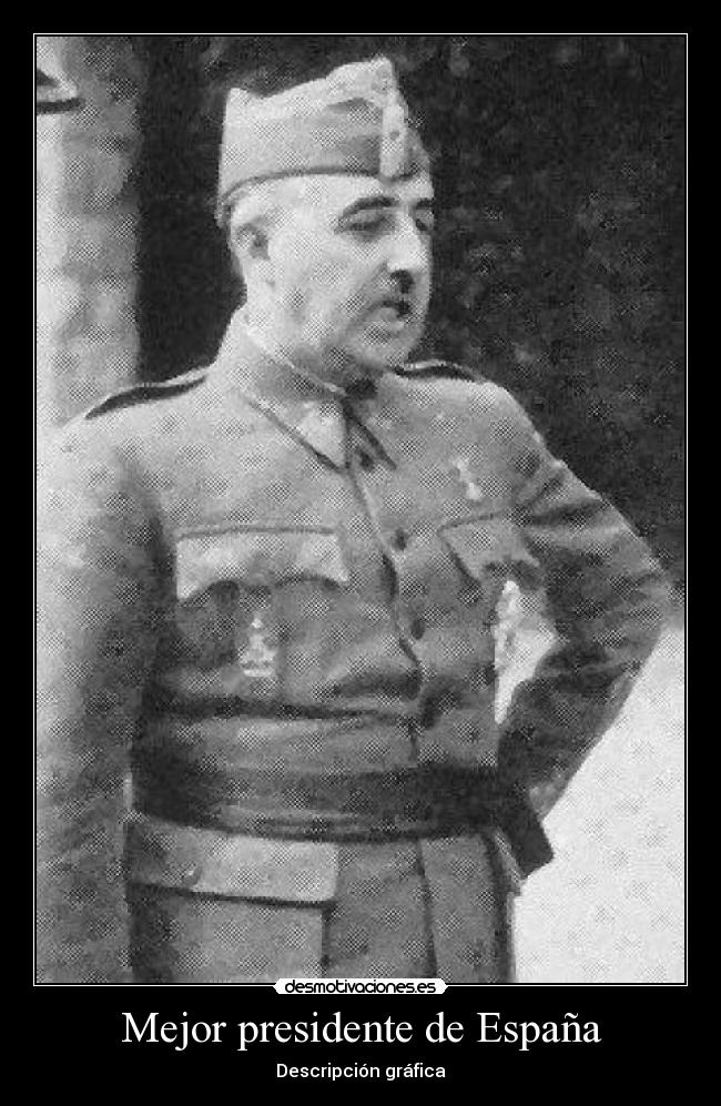 Mejor presidente de España - 