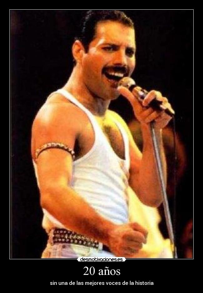 carteles freddy mercury desmotivaciones