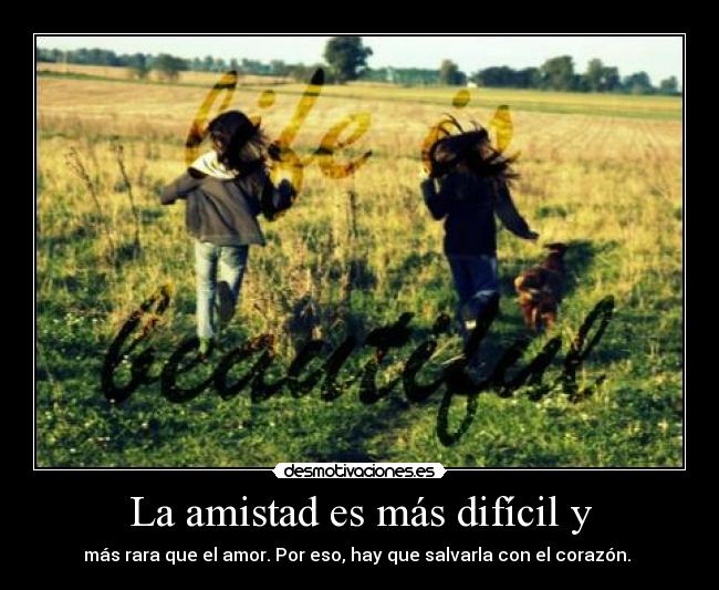 carteles amistad desmotivaciones
