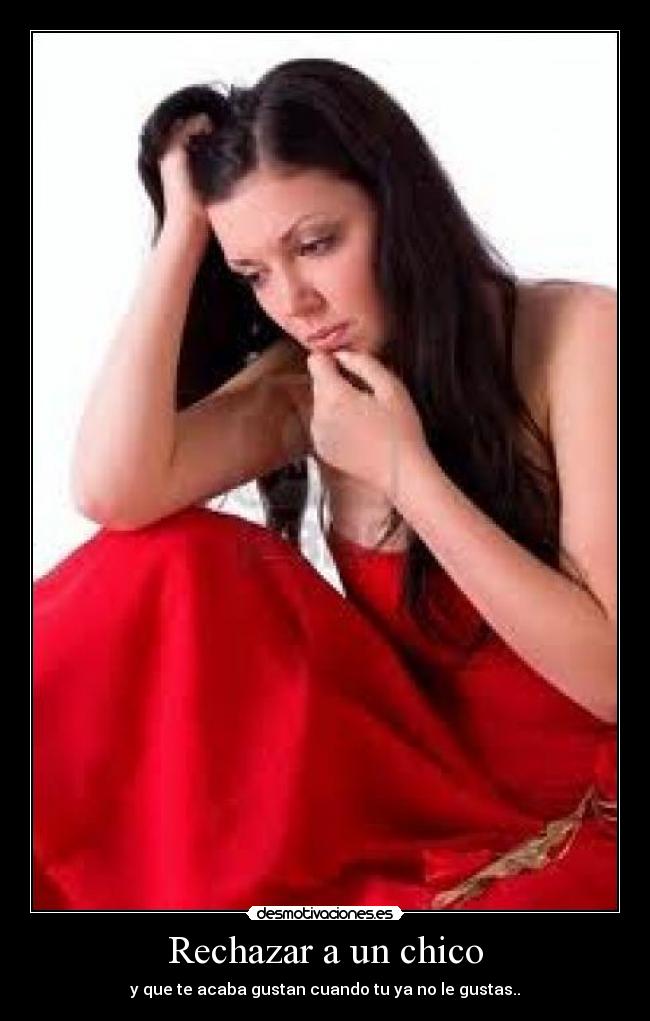Rechazar a un chico - 