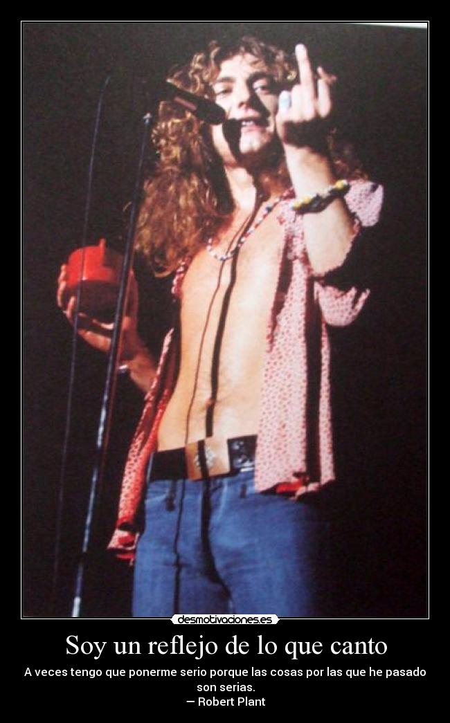 carteles led zeppelin robert plant zoso desmotivaciones