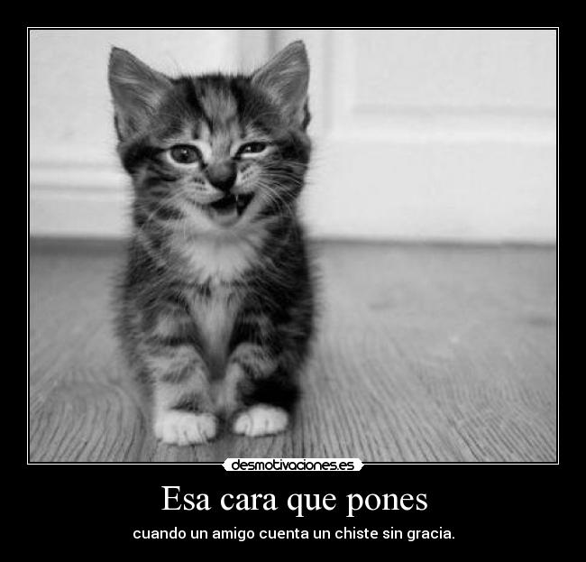 Esa cara que pones -