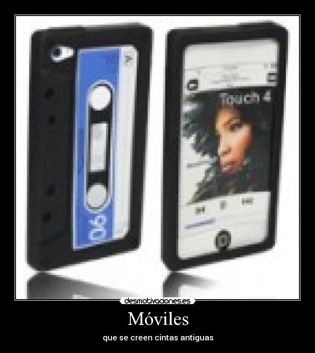 Móviles - que se creen cintas antiguas