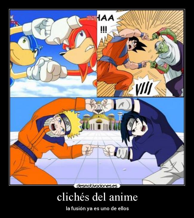 clichés del anime -