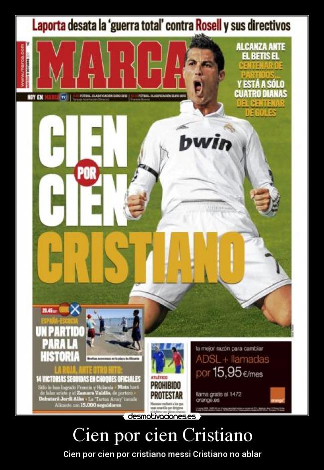 Cien por cien Cristiano - 