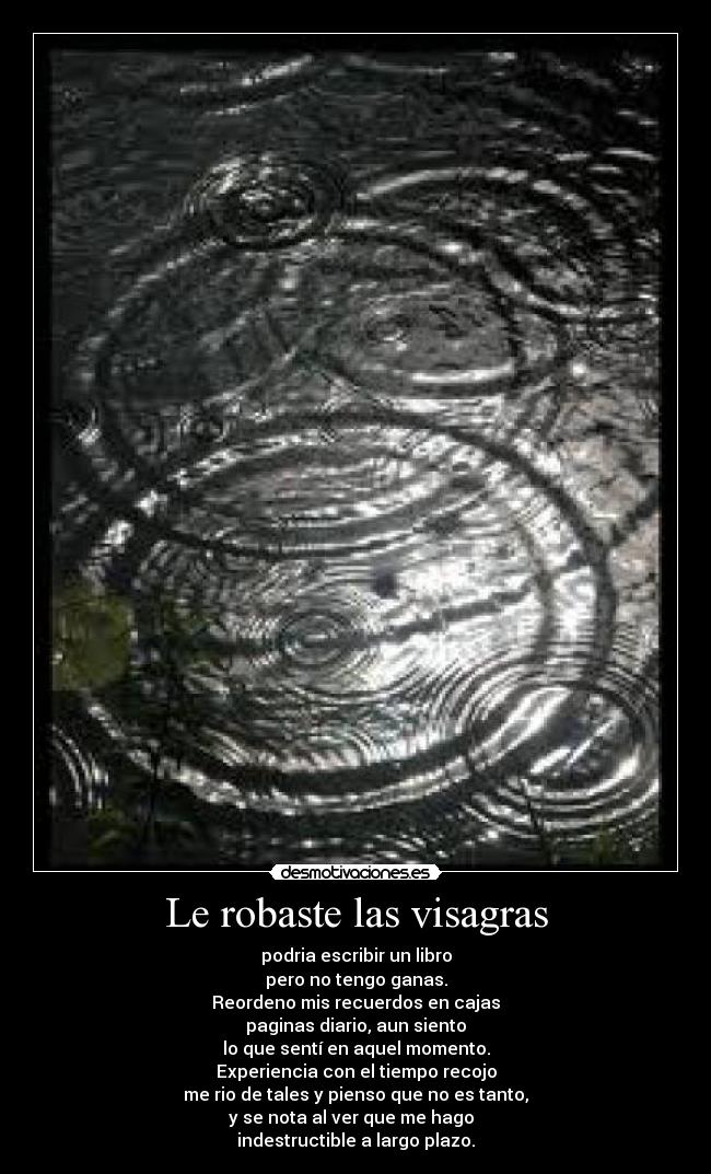 Le robaste las visagras - 