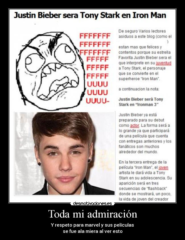 Toda mi admiración -