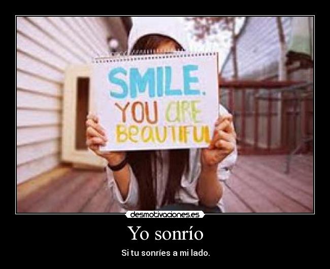 Yo sonrío - 