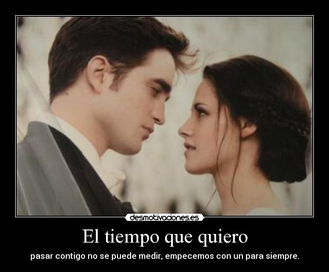 El tiempo que quiero -