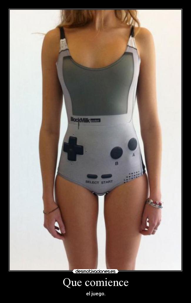 Que comience - el juego.