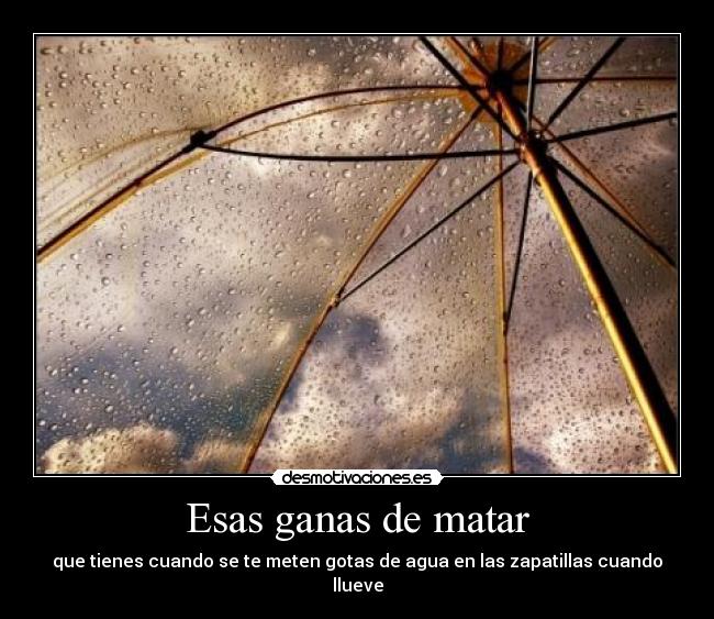 Esas ganas de matar - 