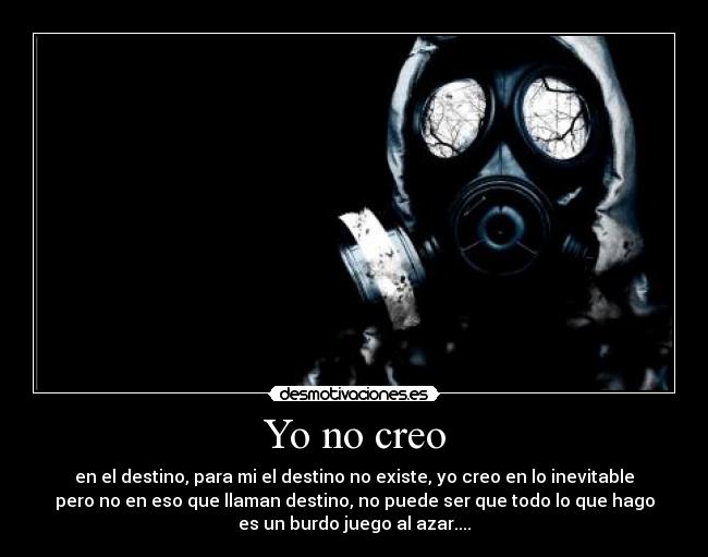 Yo no creo -