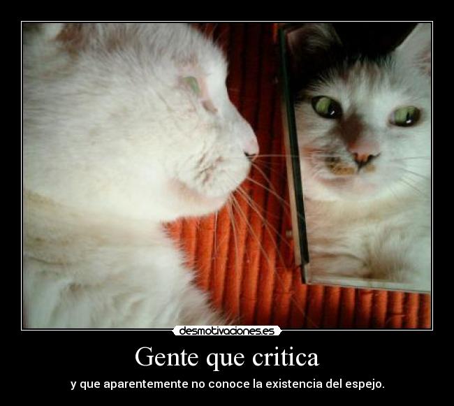 Gente que critica - 