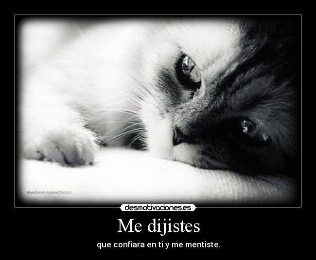 Me dijistes - 