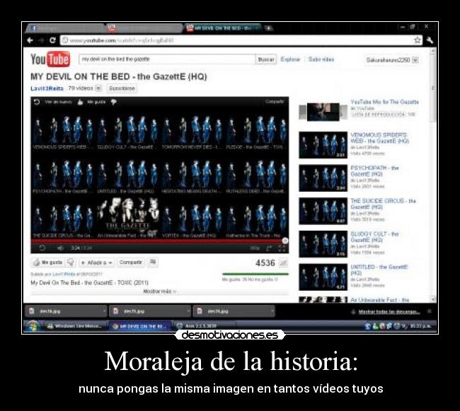 Moraleja de la historia: - 