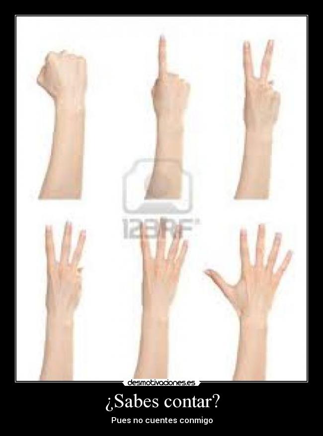 ¿Sabes contar? - 