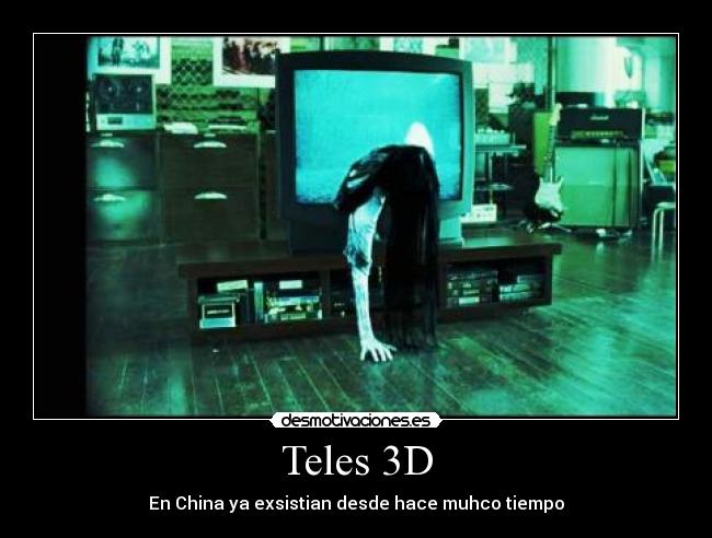 Teles 3D - En China ya exsistian desde hace muhco tiempo