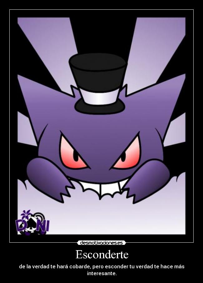 Esconderte -
