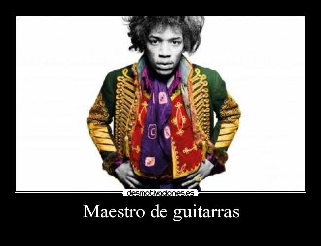 carteles jimmy hendrix desmotivaciones