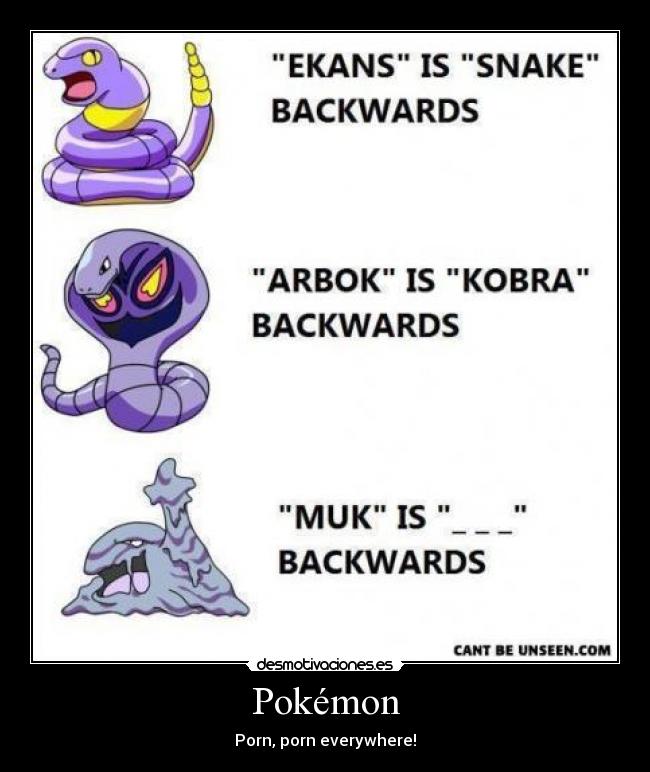 Pokémon - Porn, porn everywhere!