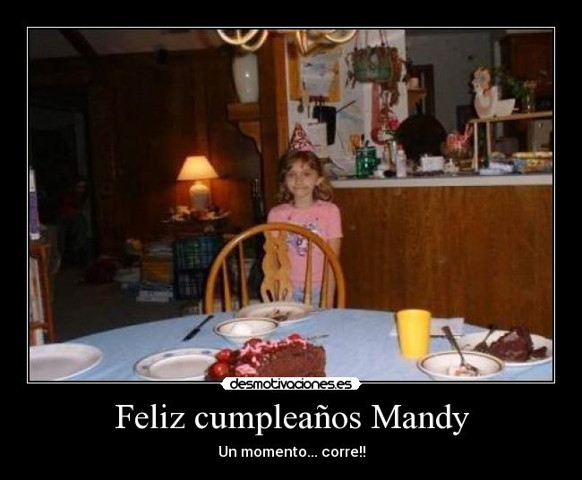 Feliz cumpleaños Mandy - 