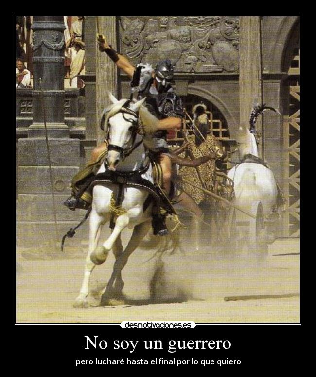 No soy un guerrero - 