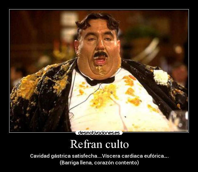 Refran culto -