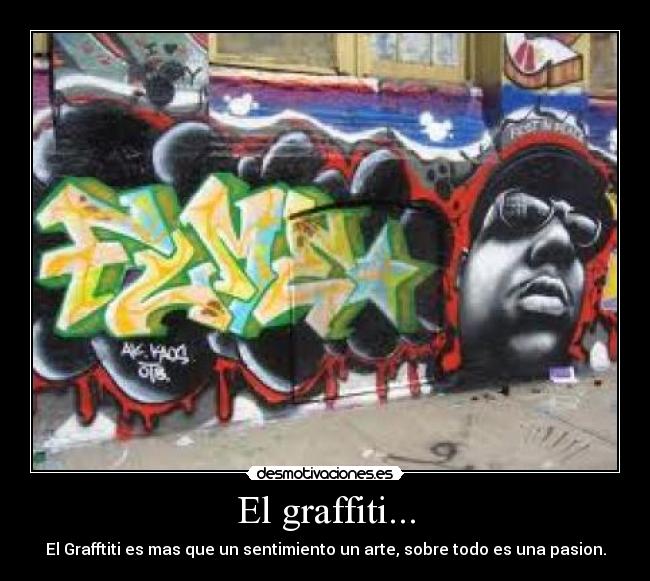carteles graffiti desmotivaciones