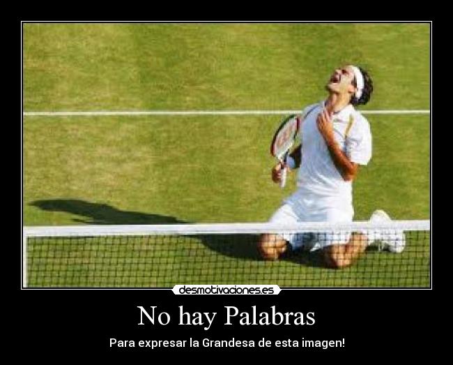 No hay Palabras -