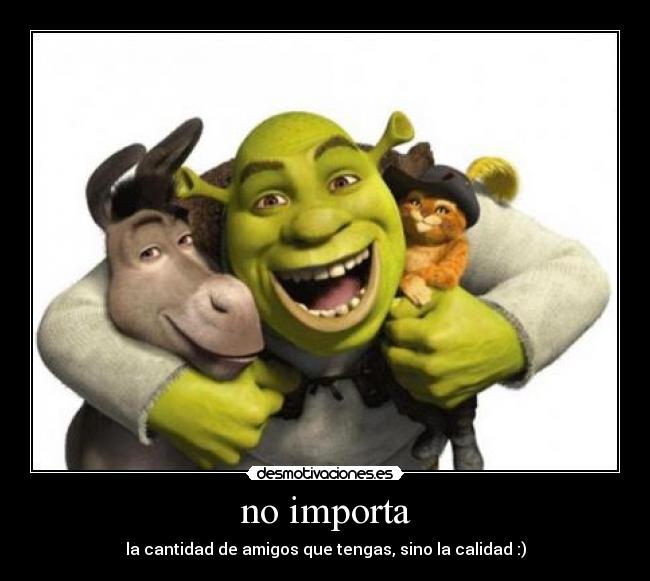 no importa -