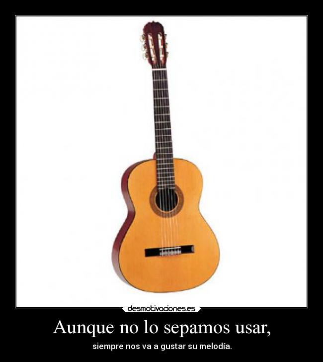 carteles guitarra musica desmotivaciones