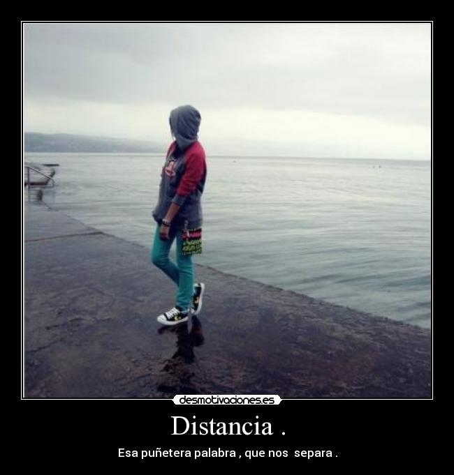 Distancia . - 